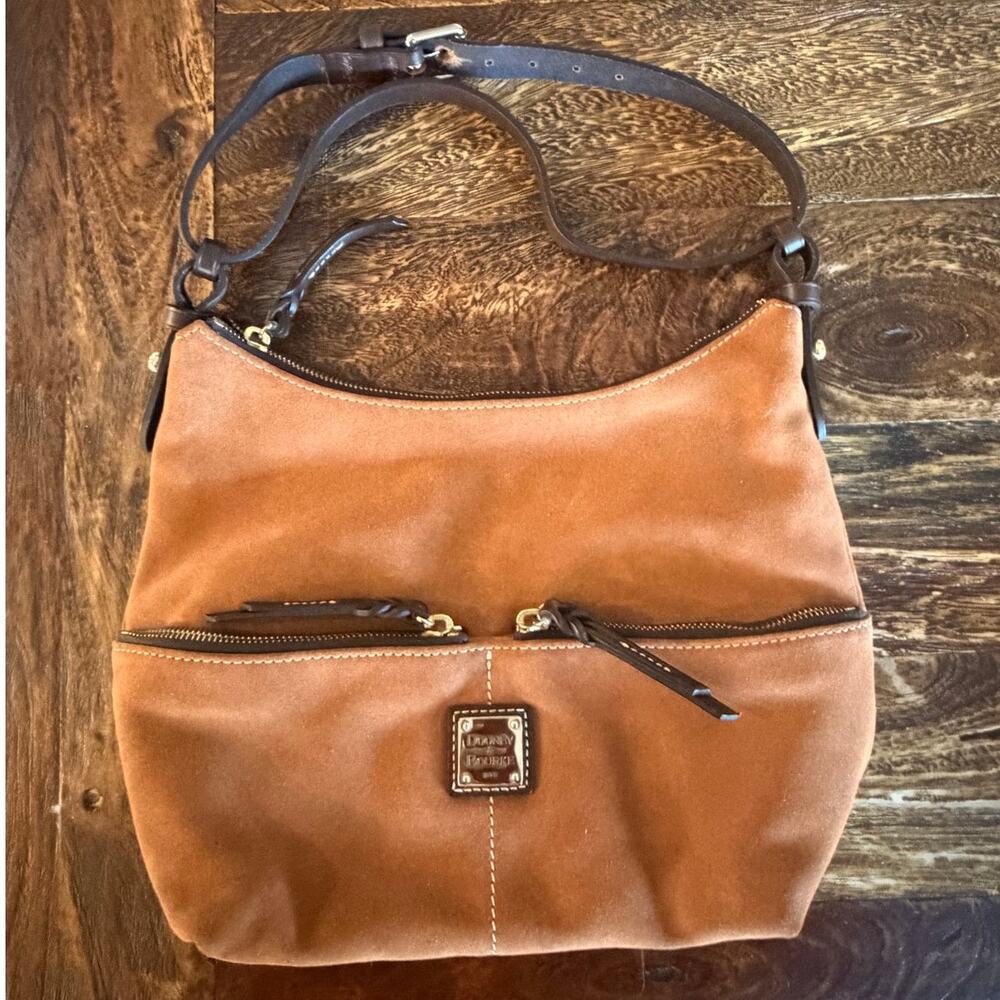 Dooney & Bourke Dillen Double Pocket Hobo Authenticated Rare